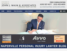 Tablet Screenshot of naperville-personal-injury-lawyer.com